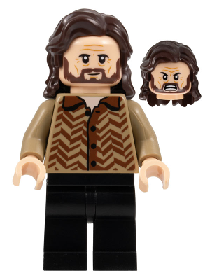 Sirius Black - Dark Brown Hair, Dark Tan Sweater hp 371