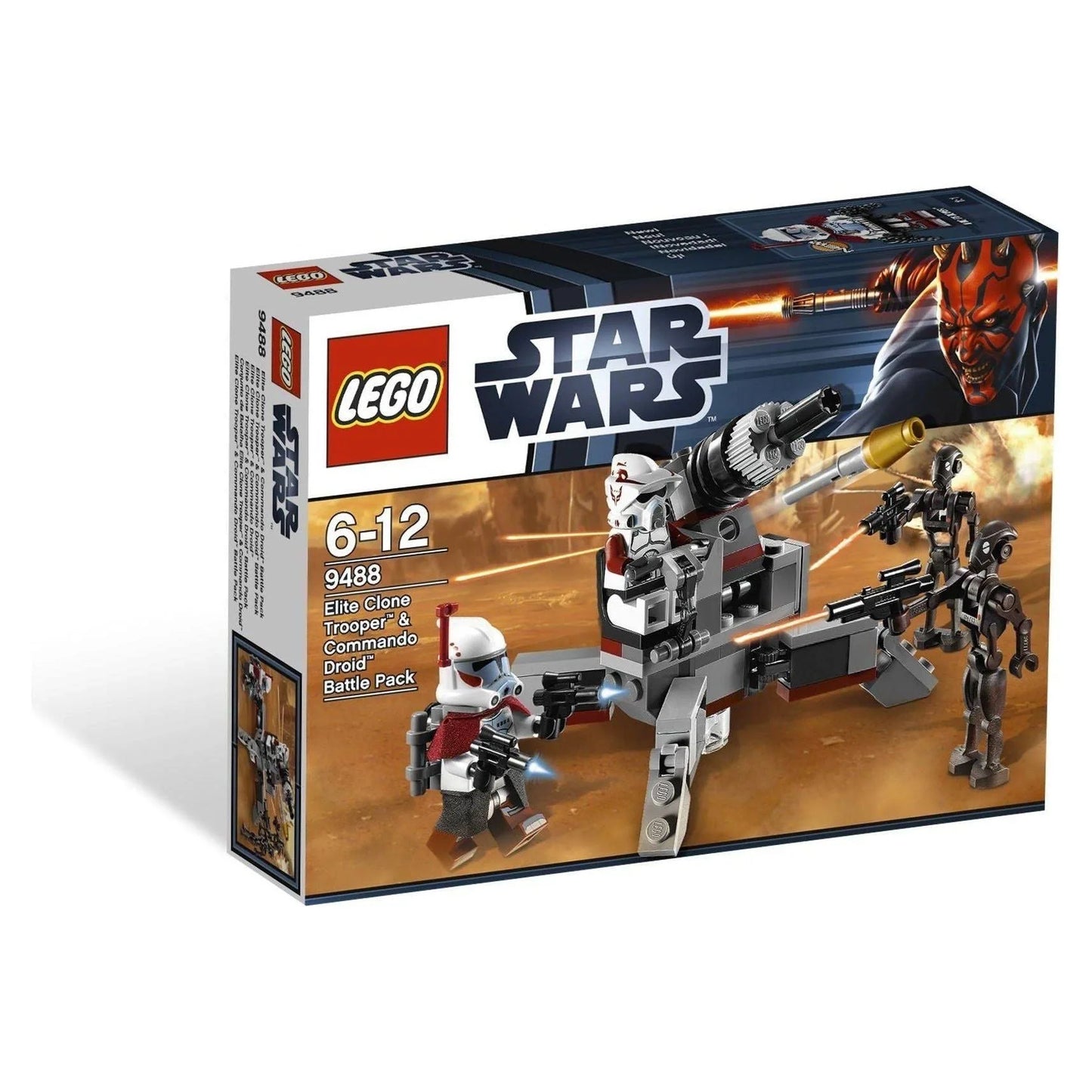 LEGO Star Wars 9488 Elite Clone Trooper and Commando Droid Battle Pack