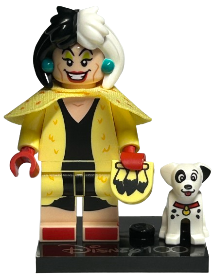 Cruella de Vil & Dalmatian Puppy - Disney 100 (coldis100-13)