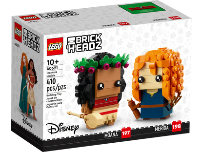 LEGO Brickheadz 40621 Disney Moana & Meridia