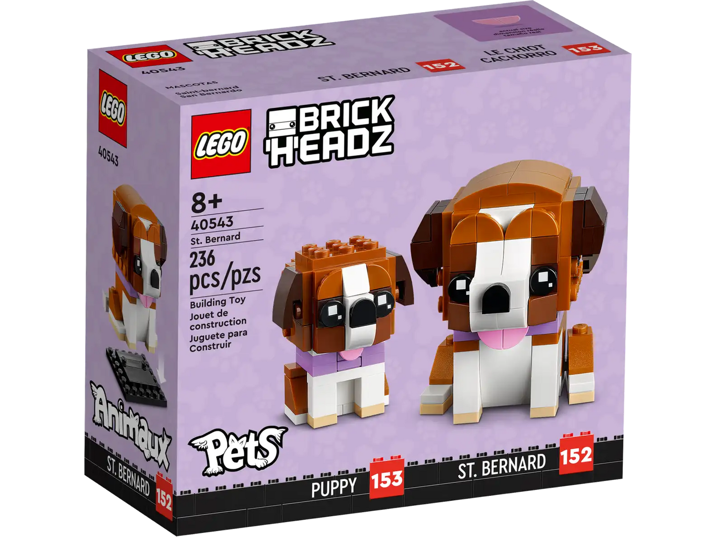 LEGO Brickheadz 40543 St. Bernard