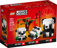 LEGO Brickheadz 40466 Chinese New Year Pandas