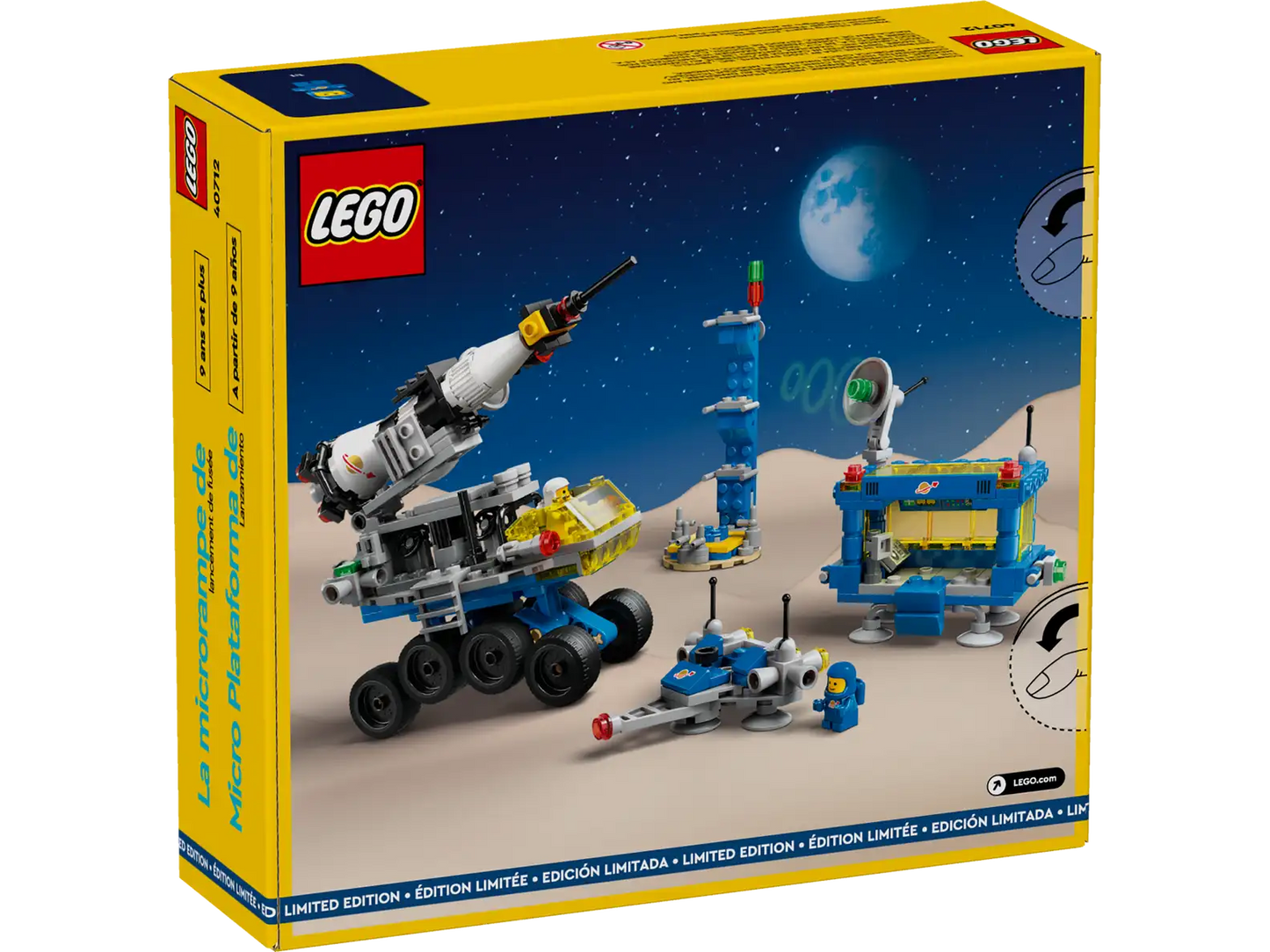 LEGO Icons 40712 Micro Rocket Launchpad