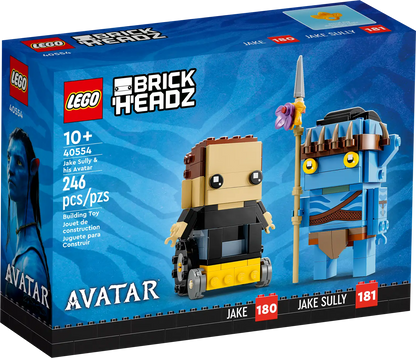 LEGO Brickheadz 40554 Avatar - Jake Sully & his Avatar