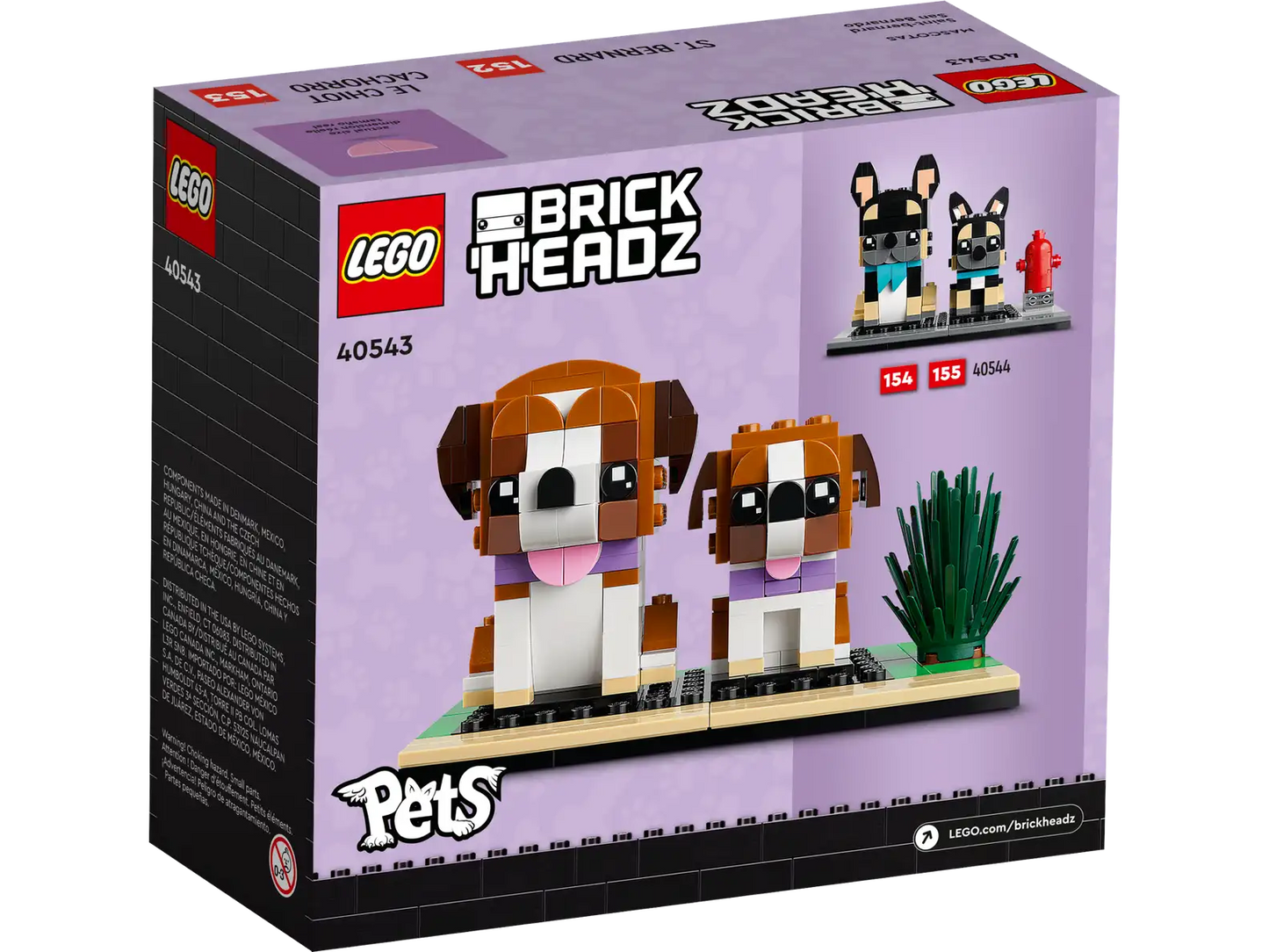 LEGO Brickheadz 40543 St. Bernard