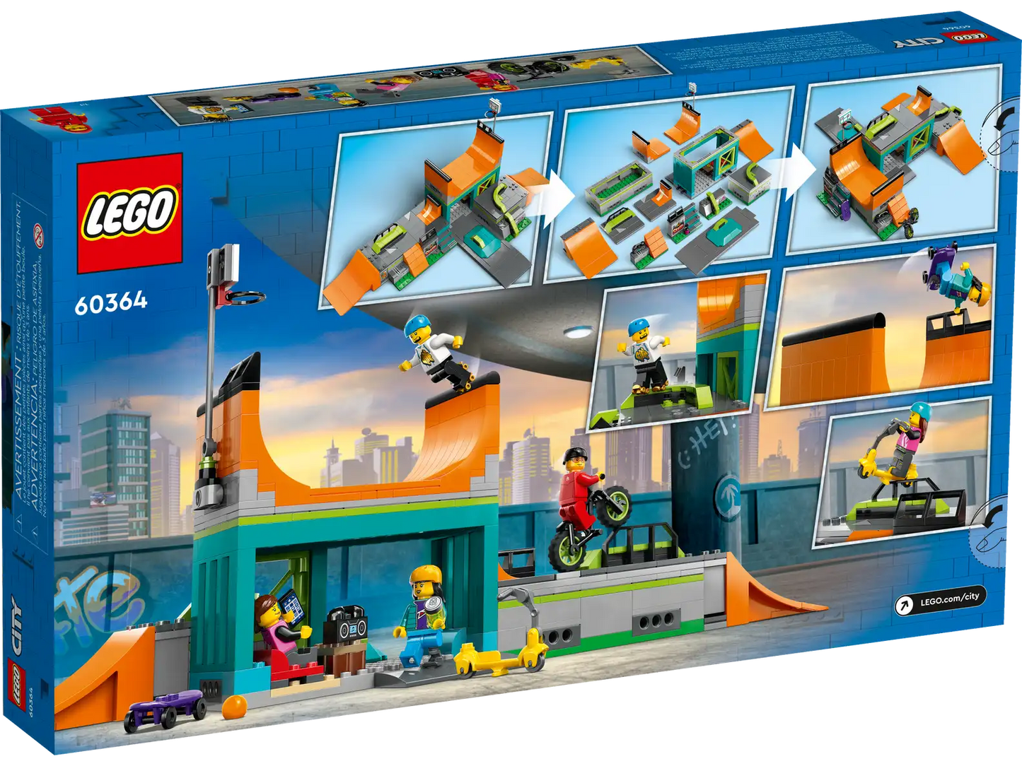 LEGO City 60364 Street Skatepark