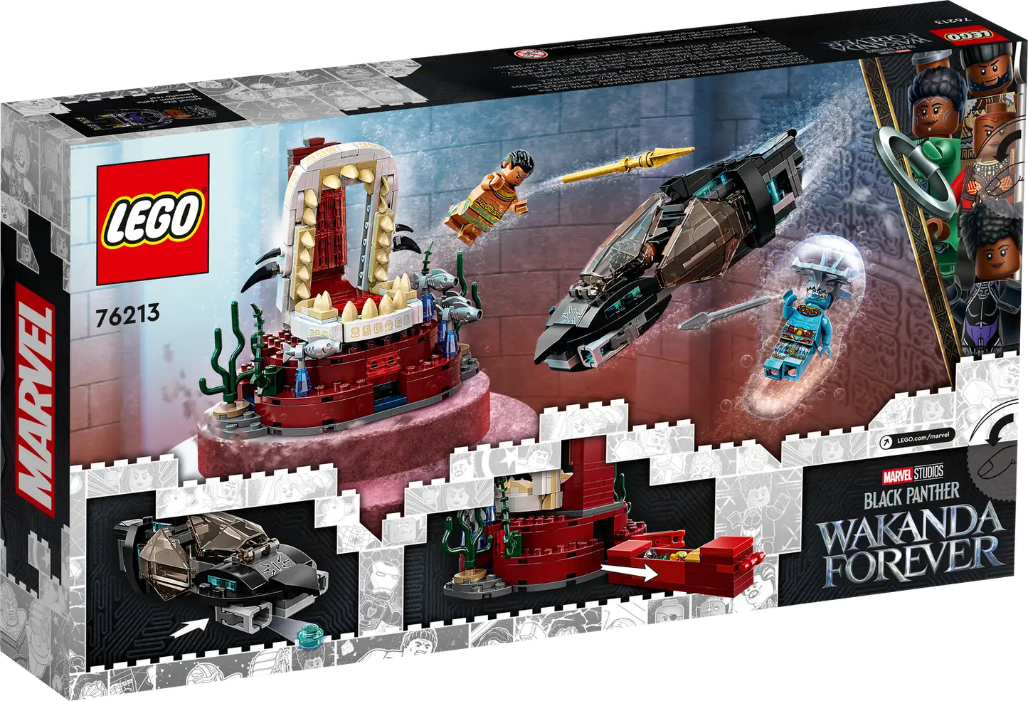 LEGO Marvel Black Panther 76213 King Namor’s Throne Room