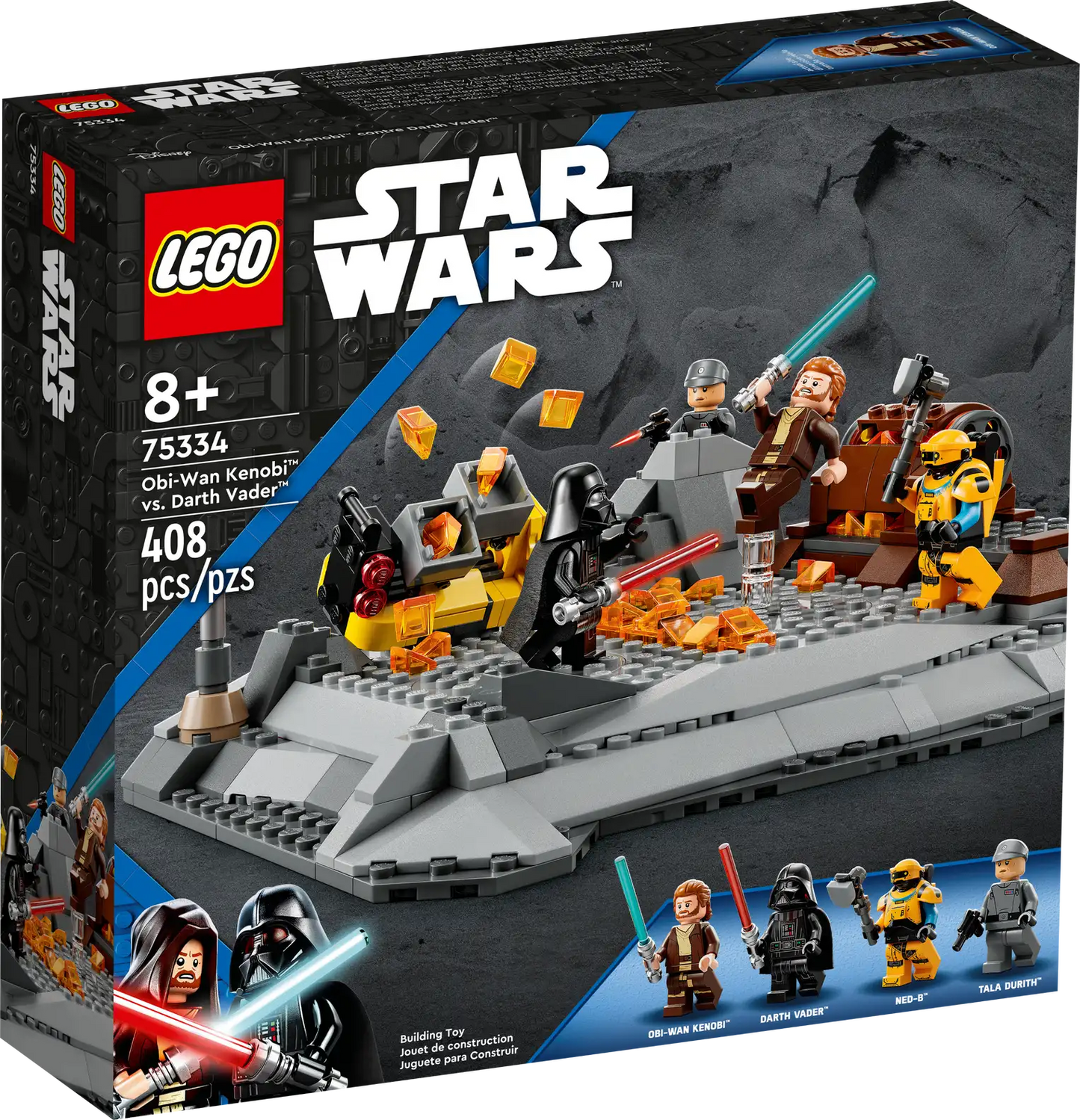 LEGO Star Wars 75334 Obi-Wan Kenobi vs. Darth Vader