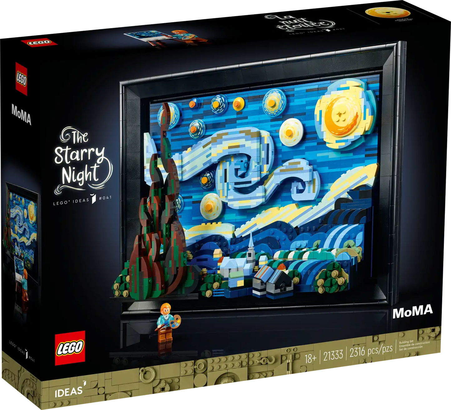 LEGO Ideas 21333 Vincent van Gogh - The Starry Night