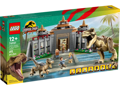 LEGO Jurassic Park 76961 Visitor Center T. rex & Raptor Attack