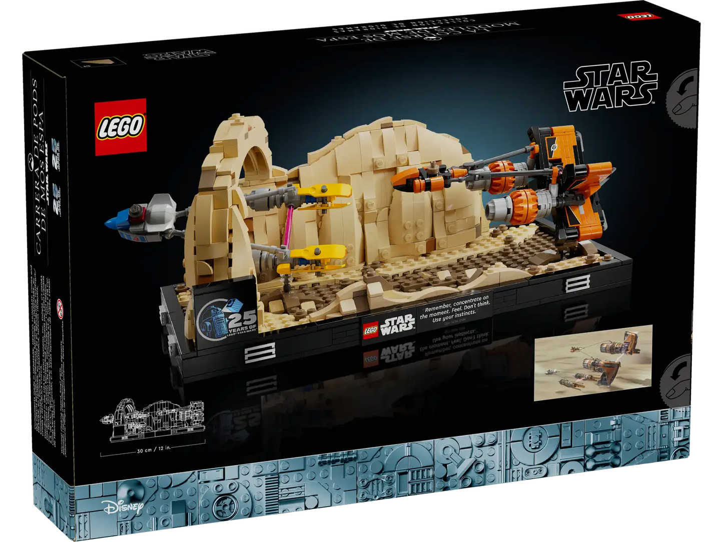 LEGO Star Wars 75380 Mos Espa Podrace Diorama
