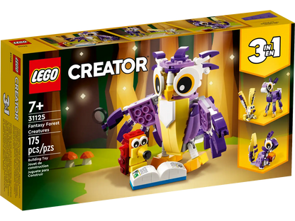 LEGO Creator 3in1 31125 Fantasy Forest Creatures