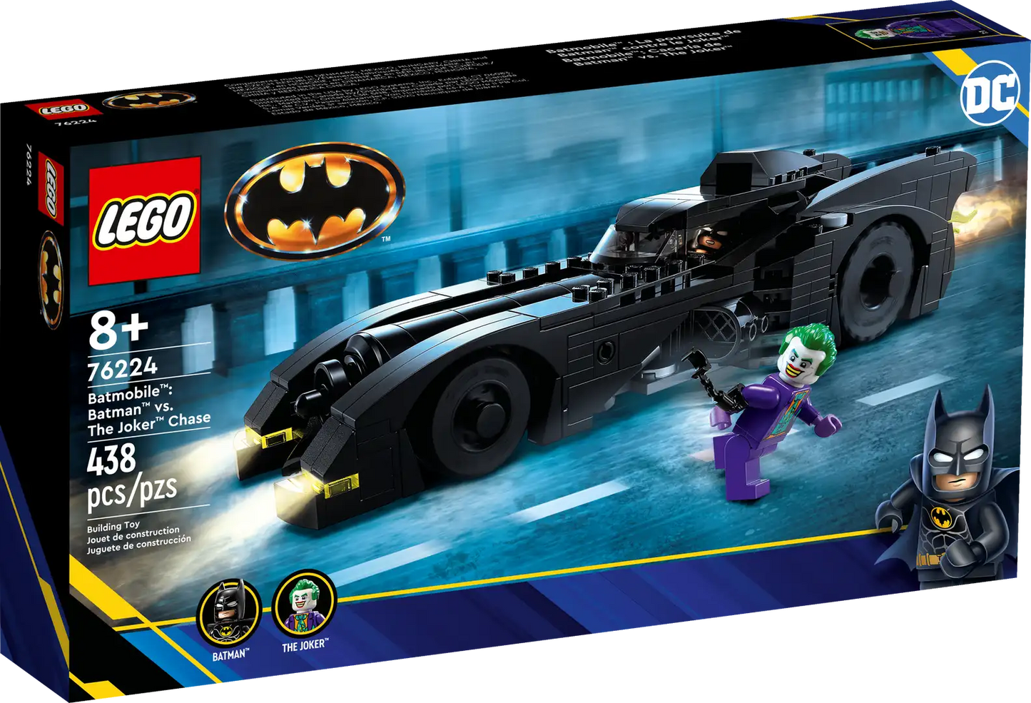 LEGO DC 76224 Batmobile: Batman vs. The Joker Chase