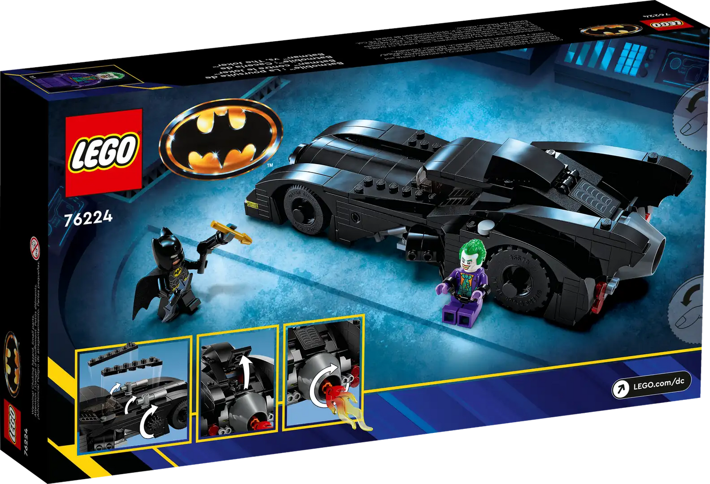 LEGO DC 76224 Batmobile: Batman vs. The Joker Chase