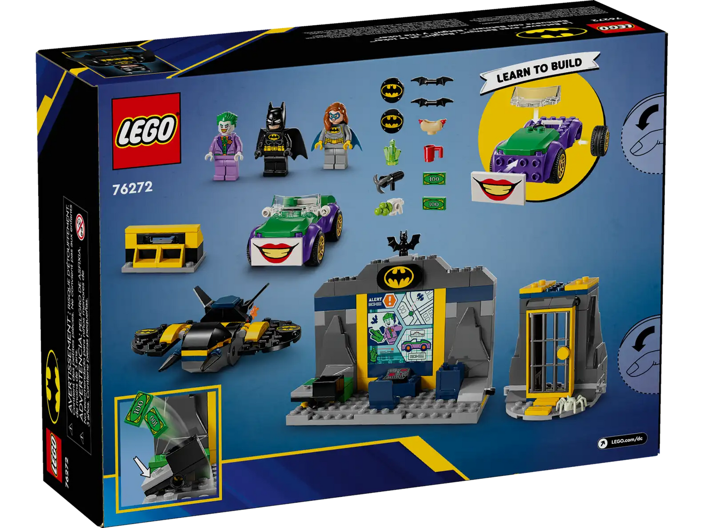 LEGO DC 76272 The Batcave with Batman, Batgirl and The Joker