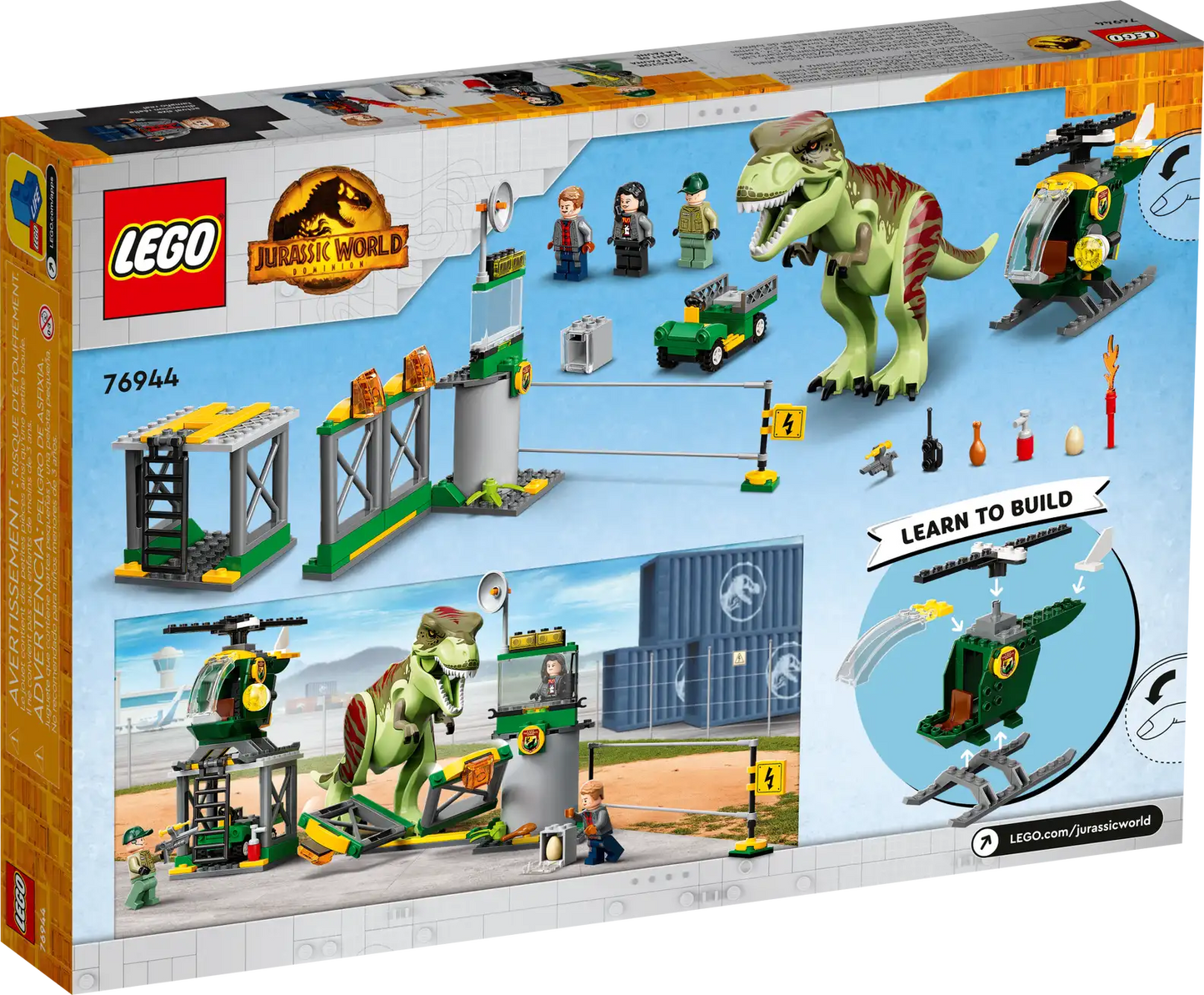 LEGO Jurassic World 76944 T. Rex Dinosaur Breakout