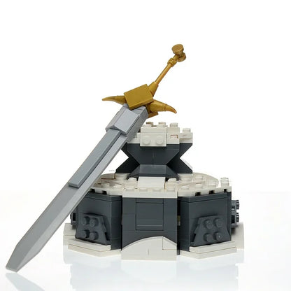 Sword in Stone - B3 Customs MOC Building Set