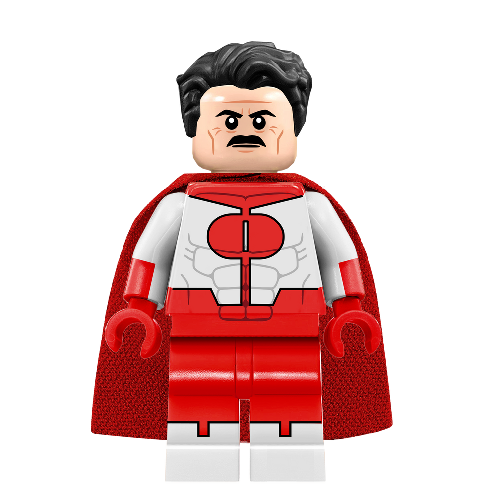 Omni Man - Famous Minifigs Custom Printed Minifigure