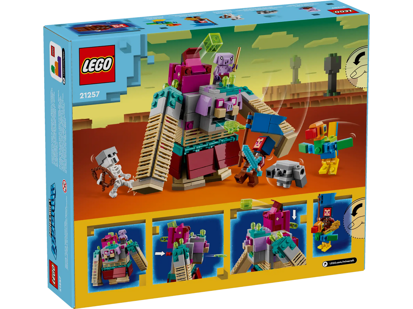 LEGO Minecraft 21257 The Devourer Showdown