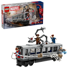 LEGO Marvel 76321 Spider-Man vs. Doc Ock Subway Train Scene