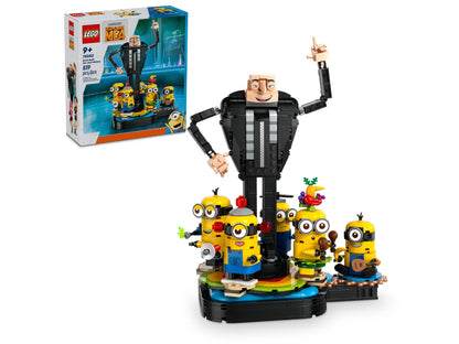 LEGO Despicable Me 4 75582 Brick-Built Gru and Minions
