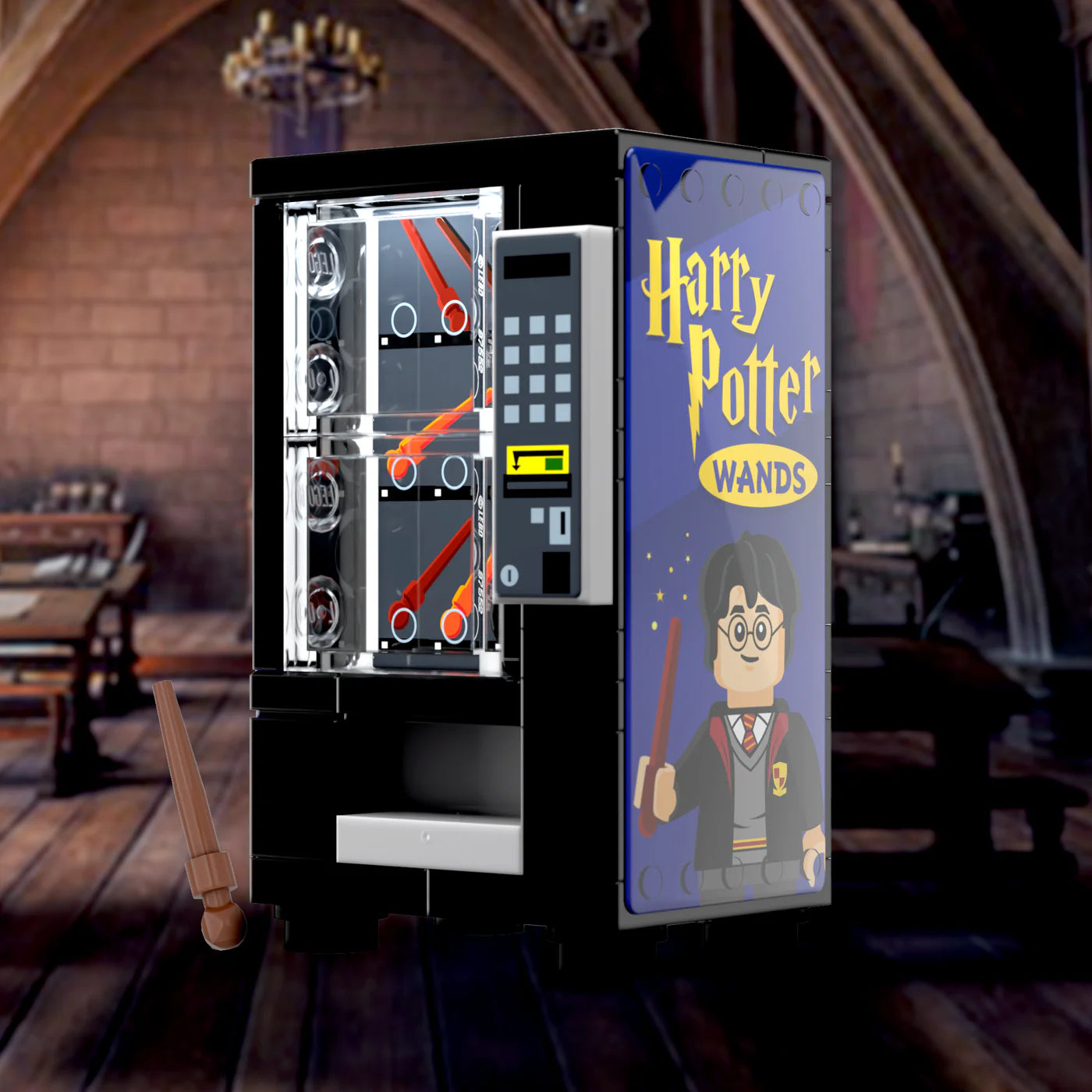 Wizard Wands - B3 Customs Vending Machine Building Set