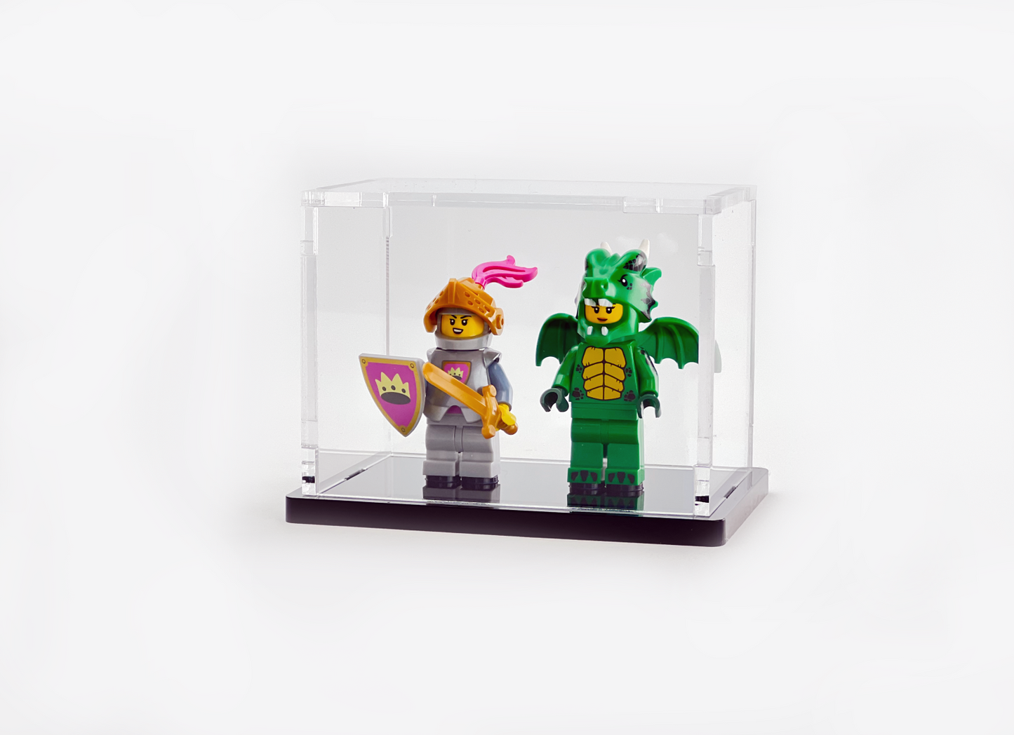 Tricked Out Bricks 2-Figure Display Case