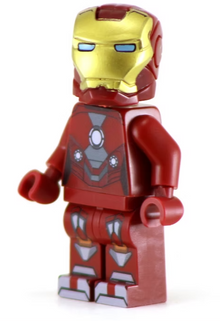 Iron Hero M19 - BigKidBrix Custom Printed Minifig