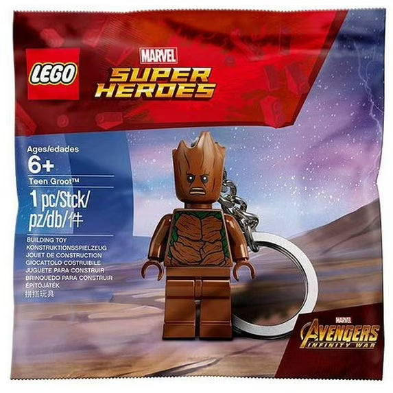 LEGO Marvel 5005244 Teen Groot Keychain