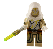 Light Temple Guard V2 - BigKidBrix Custom Printed Minifig