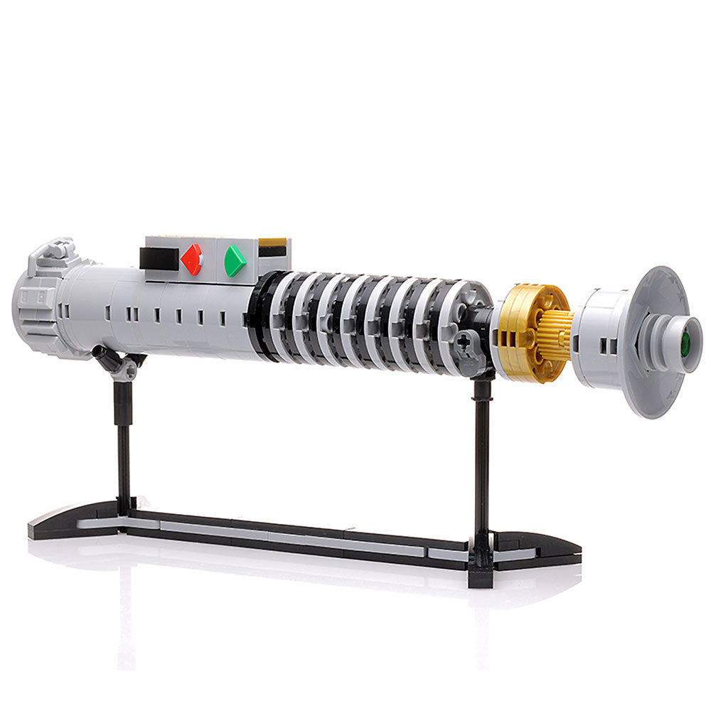 LUKE ROTJ SABER w/ Stand - B3 Customs MOC