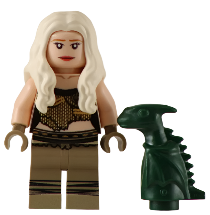 Mother of Dragons - BigKidBrix Custom Printed Minifig