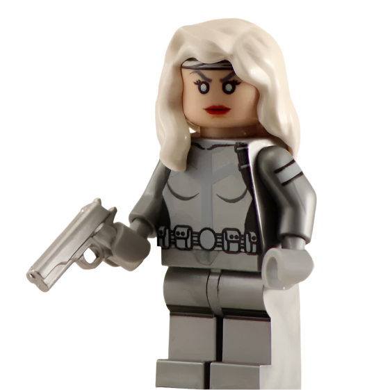 Metal Sable - BigKidBrix Custom Printed Minifig