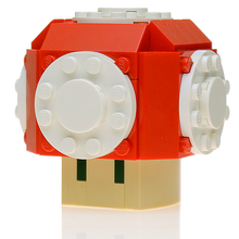 Red Power Up Mushroom - B3 Customs MOC