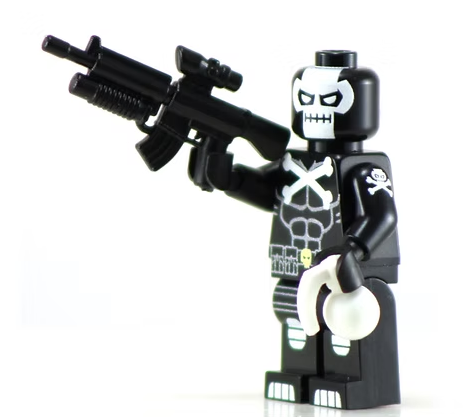 Skull and Bones - BigKidBrix Custom Printed Minifig