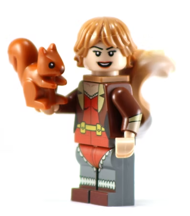 She Squirrel - BigKidBrix Custom Printed Minifig