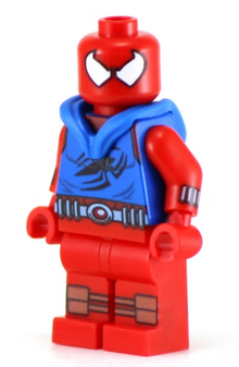 Scarlet Spider Fighter - BigKidBrix Custom Printed Minifig