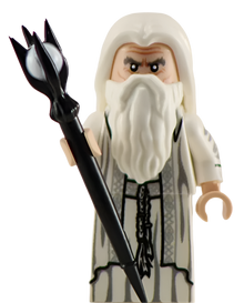 Saru White - BigKidBrix Custom Printed Minifig