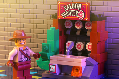 Western Saloon Shooter - B3 Customs Arcade Game