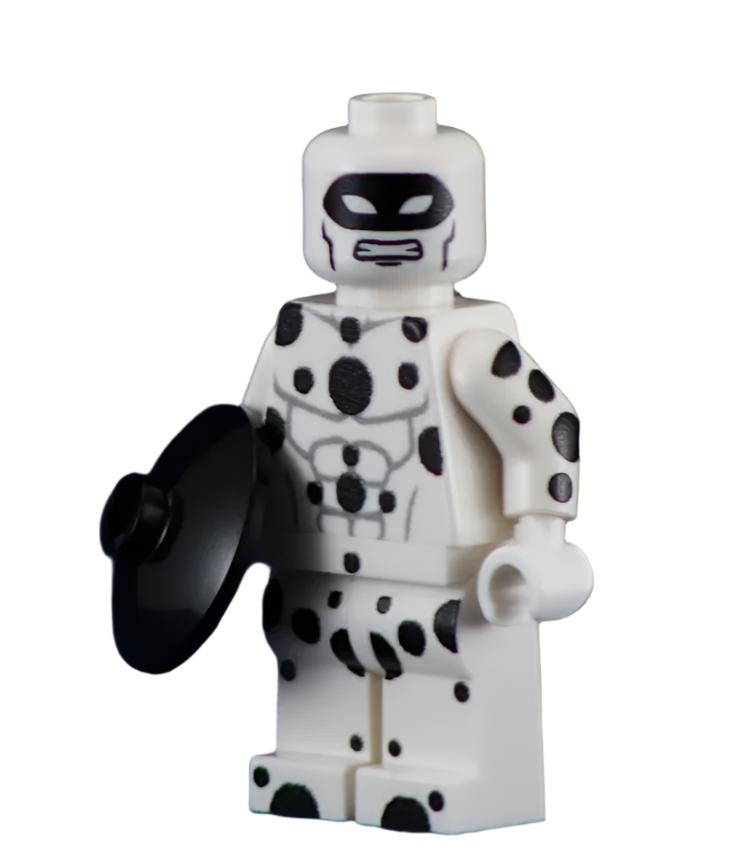 The Black Dot - BigKidBrix Custom Printed Minifig