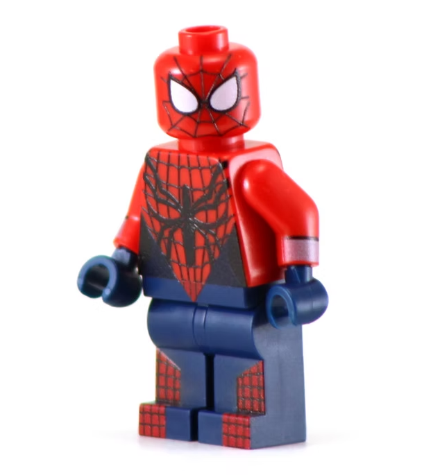 Web Girl V2 - BigKidBrix Custom Printed Minifig