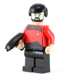Commando Riker - BigKidBrix Custom Printed Minifig