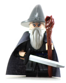 GDalf Grey Wizard - BigKidBrix Custom Printed Minifig