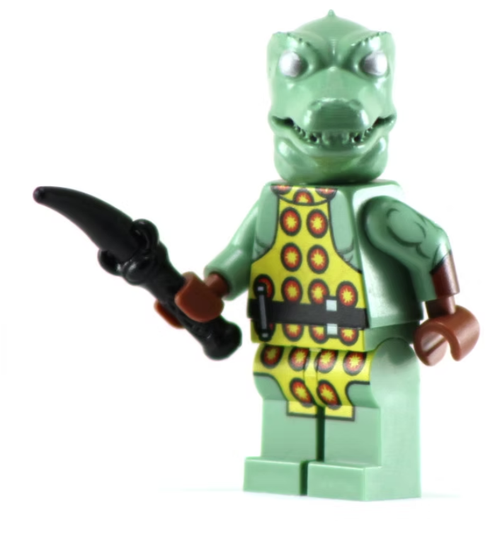 Reptilian Gore - BigKidBrix Custom Printed Minifig