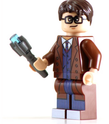 Doctor What #10 - BigKidBrix Custom Printed Minifig
