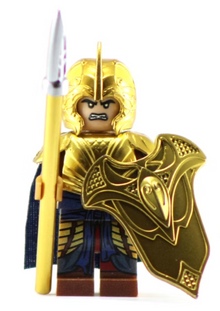 Elven Spearman - BigKidBrix Custom Printed Minifig