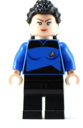D. Anna Troi - BigKidBrix Custom Printed Minifig