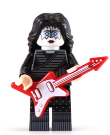 Heavy Metal Spaceman - BigKidBrix Custom Printed Minifig