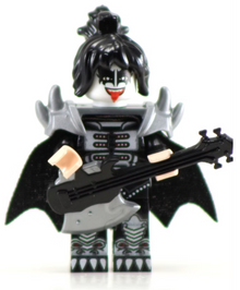 Heavy Metal Demon - BigKidBrix Custom Printed Minifig