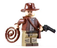 Archeologist Indy - BigKidBrix Custom Printed Minifig